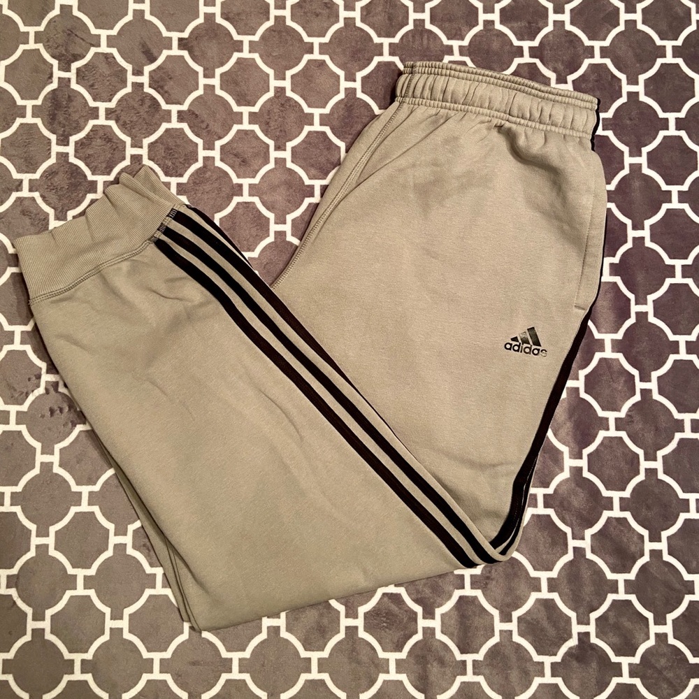 Adidas Fleece Drawstring Joggers